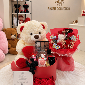Princess love kırmızı 925 ayar gümüş takılı