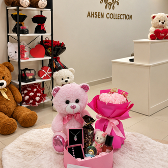 Mini love pembe özel set