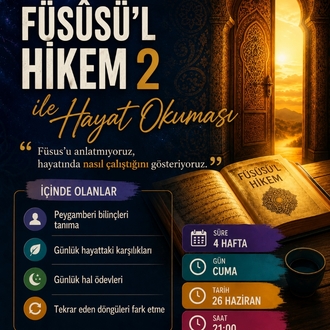 Fusus'ül Hikem Eğitimi 2