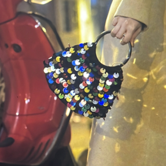 the sparkled one. one of a kind. 