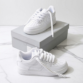 Nike Air Force 1 Rope Laces White