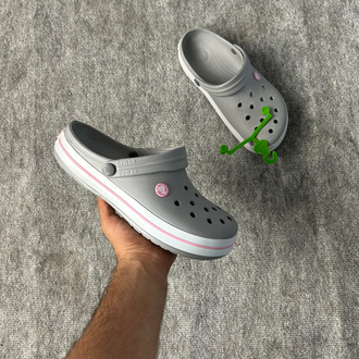 Crocs Crocband Gri Pink