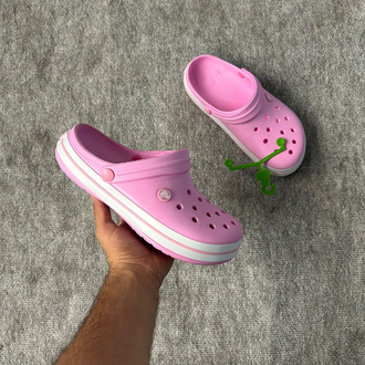 Crocs crocband Pink New