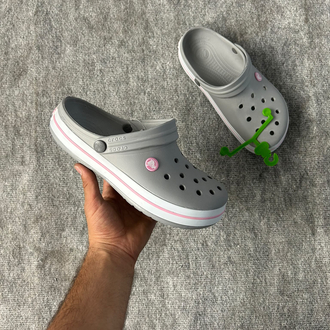 Crocs Crocband Gri Pink