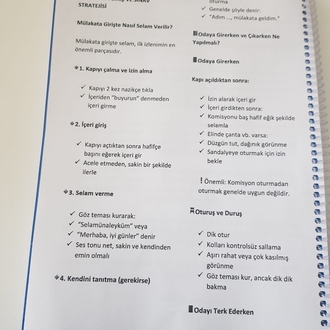 DİYANET AKADEMİ MÜLAKATLARINA HAZIRLIK REHBERİ 