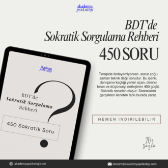 Terapide Tıkananlara: 450 BDT’de Sokratik Soru Rehberi (PDF'tir)