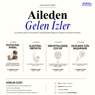 "Aileden Gelen İzler" Vaka Analizi Serisi