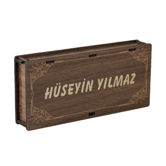 Kişiye Özel İsimli Tavla Pulu ve Lüks Tavla seti