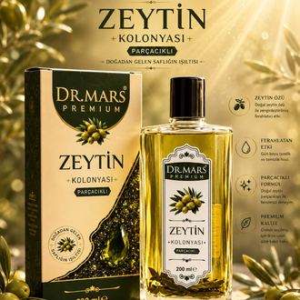 Zeytin Yaprağı Parçacıklı Kolonya