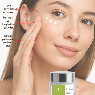 AKERD COSMETİCS Göz Kremi Aydınlatma Besleme Nemlendirici