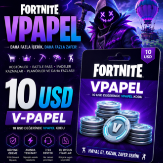 Fortnite Vpapel 10 USD