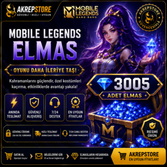 Mobile Legends 3005 Elmas