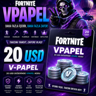 Fortnite Vpapel 20 USD