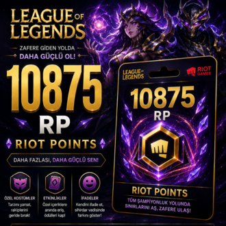 Riot Points 10875 RP