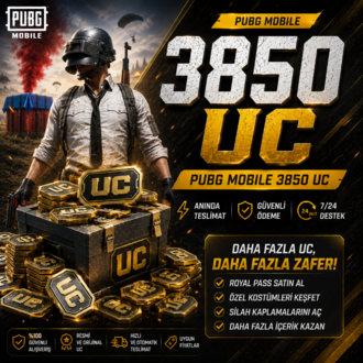 PUBG Mobile 3850 UC