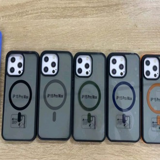 Akrilik Magsafe Özellikli Lens Koruma Çerçeveli Kılıf