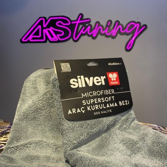 Silver Mikrofiber Kurulama Bezi