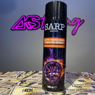 Sarp Aerosol Lastik Parlatıcı Sprey