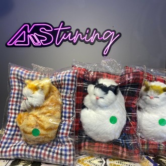 Torpido Üstü Sesli Peluş Kedi