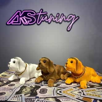 Maskot Figür Kafa Sallayan Köpek