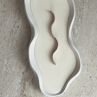 Selenite Ateş Çukuru Mum