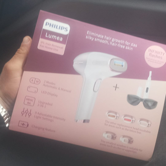 Philips lazer epilasyon cihazı 