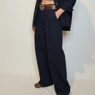 Lacivert Jean Pantolon 