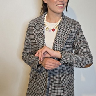 Süet Detaylı Blazer