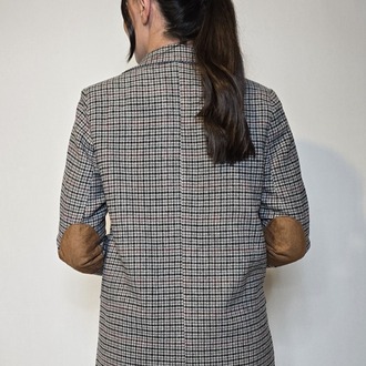 Süet Detaylı Blazer