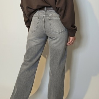 Wide Leg Gri Jean