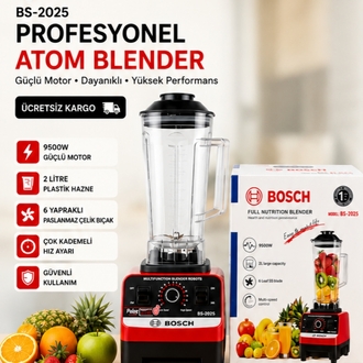 Bosch BS-2025 Profesyonel Atom Blender 9500W