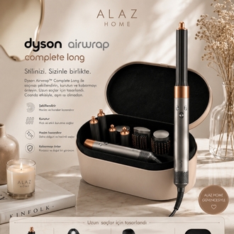 Dyson Airwrap Complete Long 6 Başlıklı Saç Şekillendirme Seti