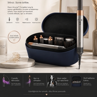 Dyson Airwrap Complete Long 6 Başlıklı Saç Şekillendirme Seti