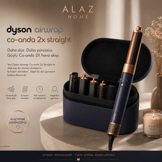 Dyson Airwrap Co-anda 2X Straight + Wavy Saç Şekillendirici