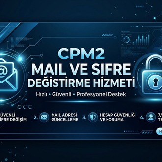 MAİL ŞİFRE DEĞİŞTİRME HİZMETİ