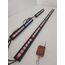 90 cm çamurluk set kırmızı-mavi
