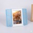 Fotoğraf Çerçevesi Ahşap Mavi Pencereli 13x18cm