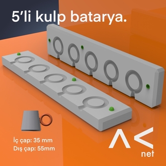 5li Kulp Batarya(Yuvarlak)