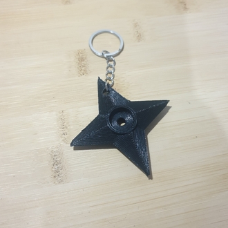 Shuriken ~ Ninja Yıldızı Anahtarlık