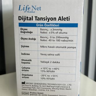 TANSİYON ALETİ LİFENET WBP108