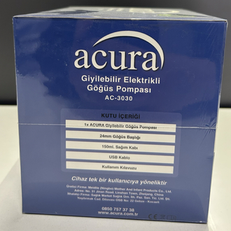 ACURA GİYİLEBİLİR ELEKTRİKLİ GOGÜS POMPASI