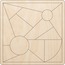 Doğal Ahşap Kare Puzzle