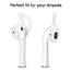 1 çift silikon kulaklık kılıfı, (iPhone 6/7 için) kaymayı önleyici kulak tıkaçları