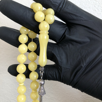 Beyrut Kehribarı misket kesim 