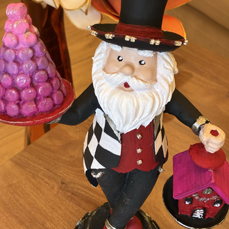 Mackenzi (Dama) Desenli Noel Baba