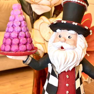 Mackenzi (Dama) Desenli Noel Baba