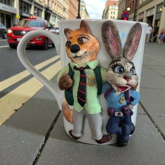 Zootopia kupa bardak