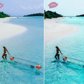 Blue Vacation - LR Preset Pack