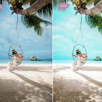 Blue Paradise - LR Preset Pack