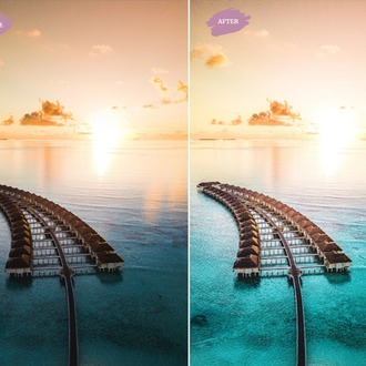 Blue Paradise - LR Preset Pack